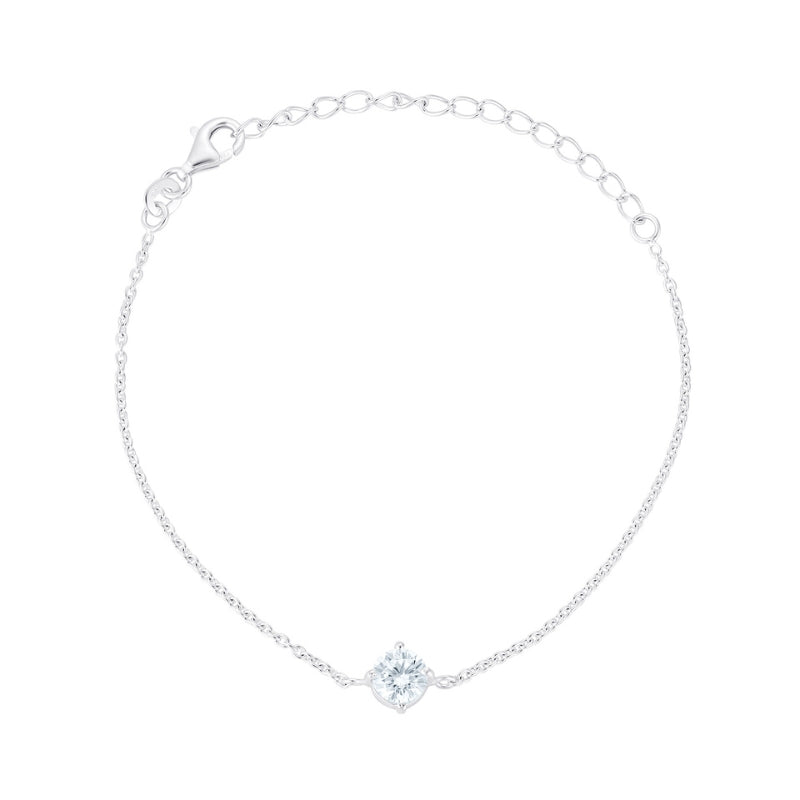 925 silver cubic zirconia bracelet