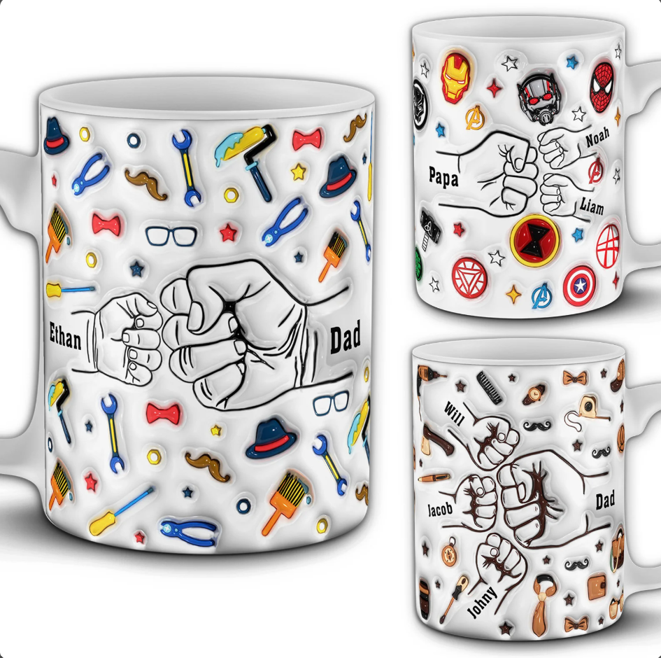 DAD/GRANDAD giftset personalised bundle