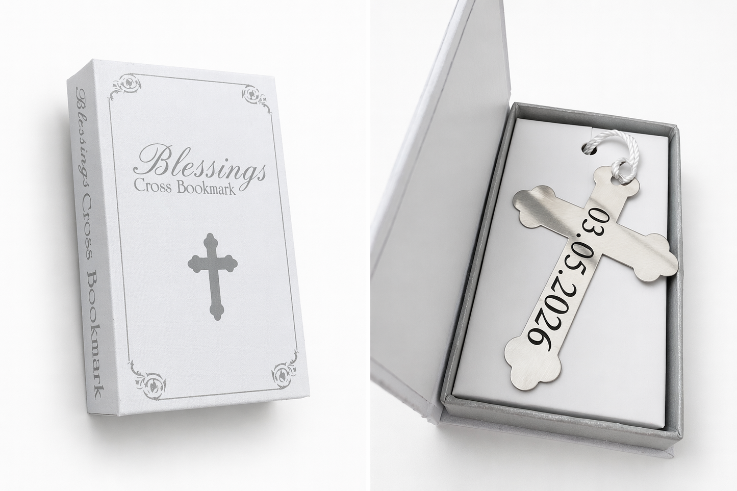 Personalised Cross Bookmark Keepsake