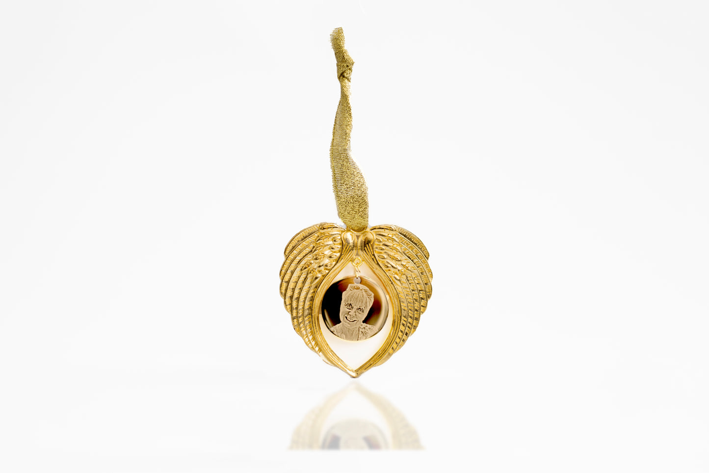 Christmas gift set - gold hanging decoration