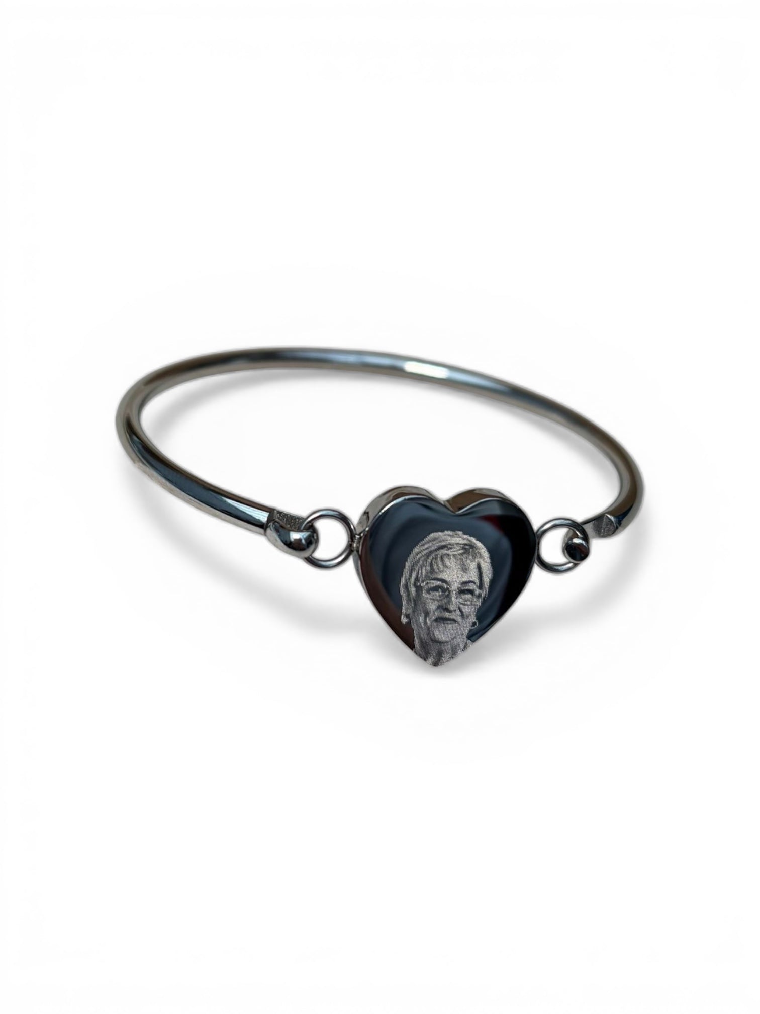 Photo Engraved Bangle | Treasure To You Keepsakes – Treasure to