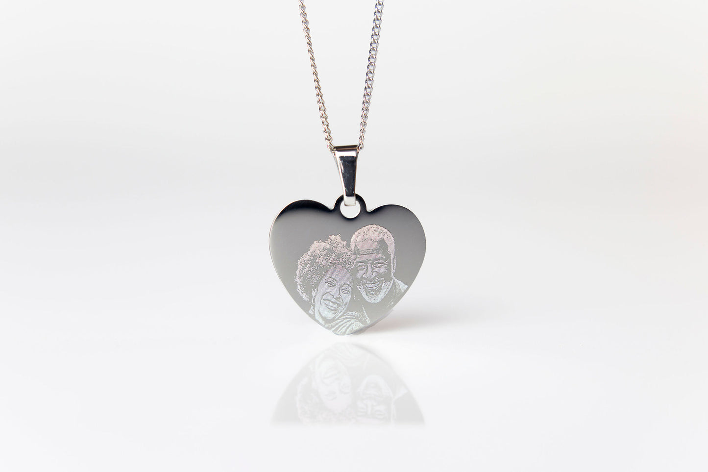 Thinking of you, sympathy gift box - Silver necklace