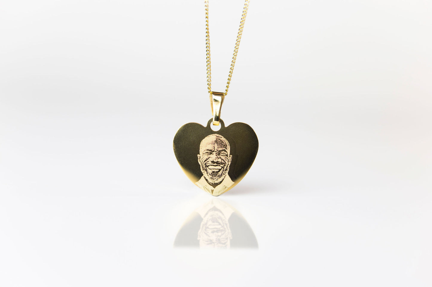 Thinking of you, sympathy gift box - Gold necklace