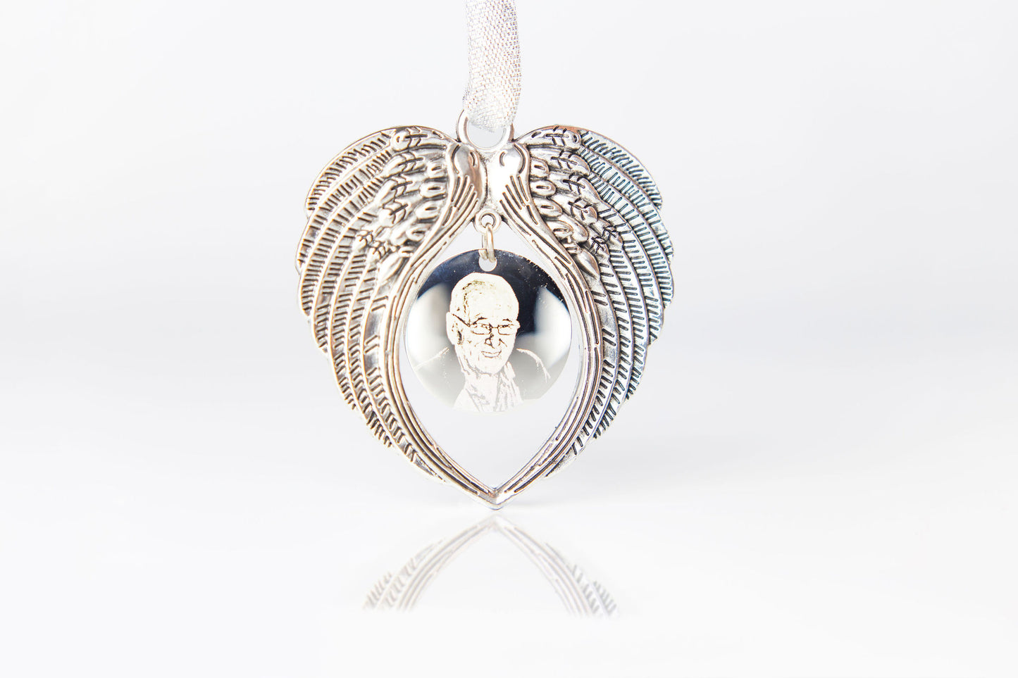 Christmas gift set - silver hanging decoration