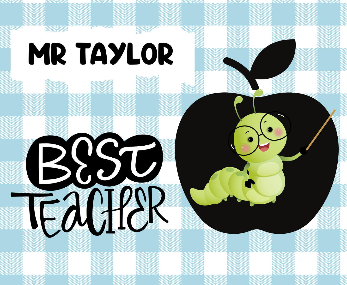 Personalised teacher mouse mat 2 DESIGNS