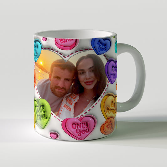 Valentine's Day Personalised Photo 11oz Mug